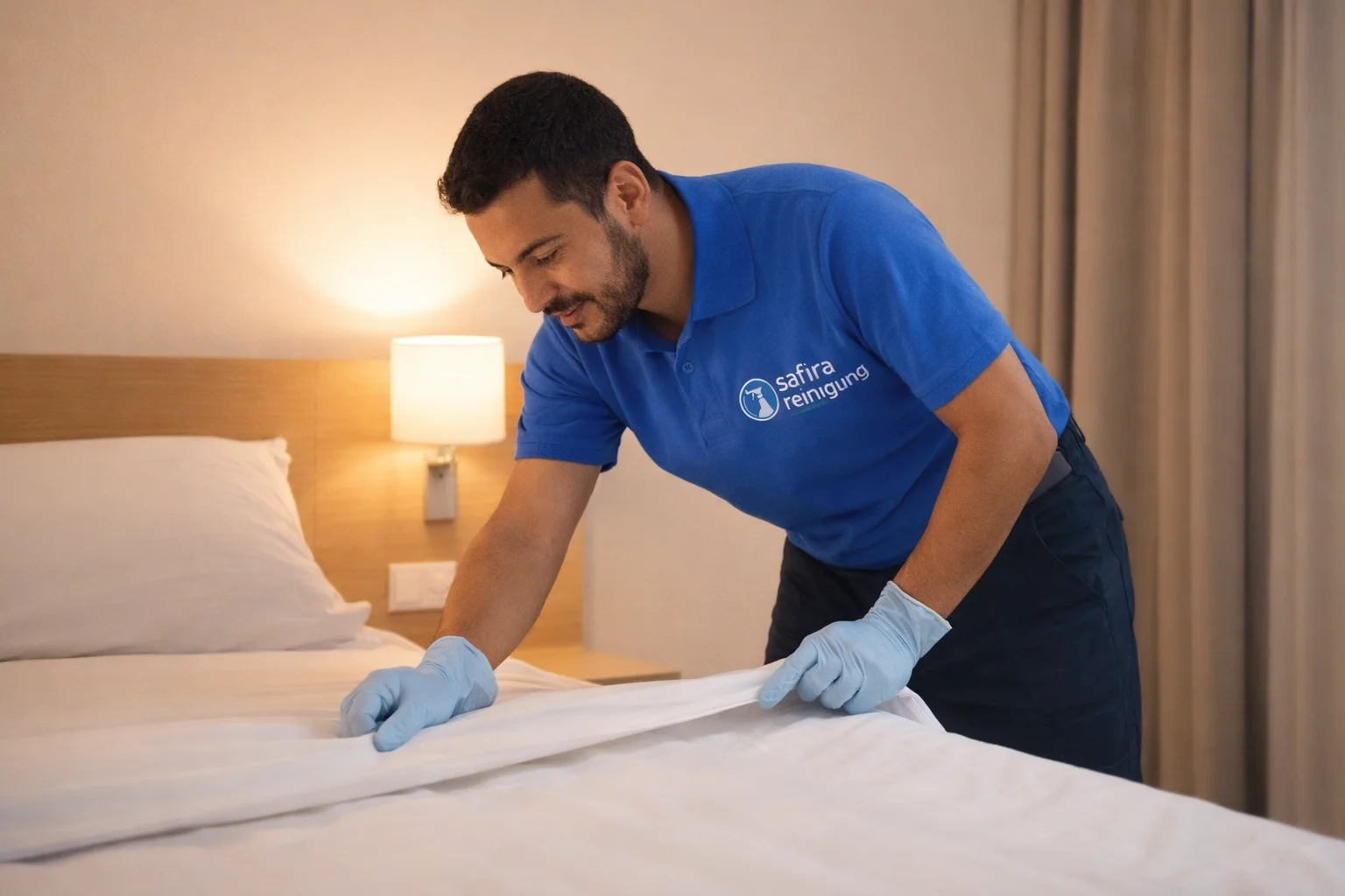 Sauberes, einladendes Hotelzimmer