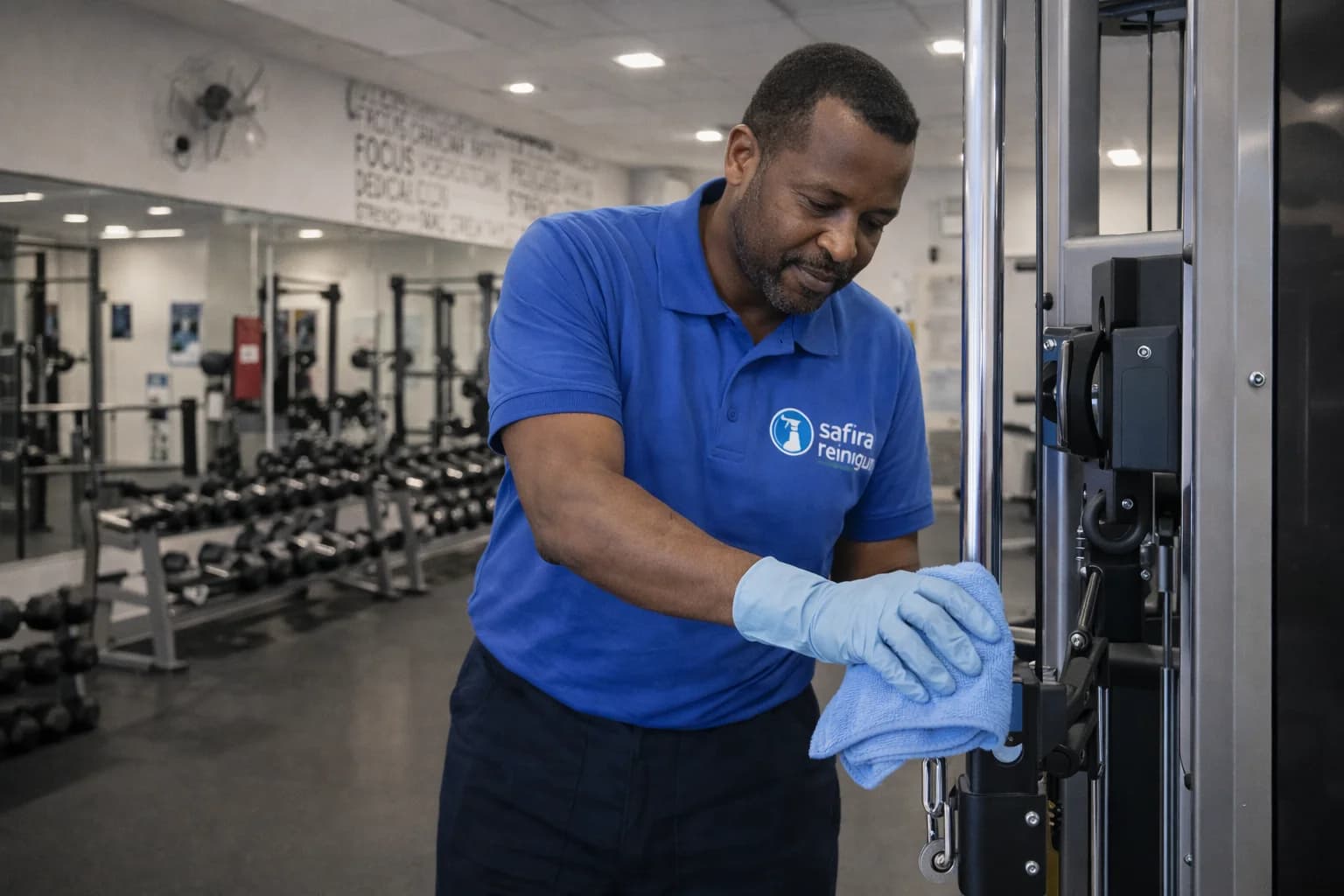 Fitnesscenter oder Sporthalle